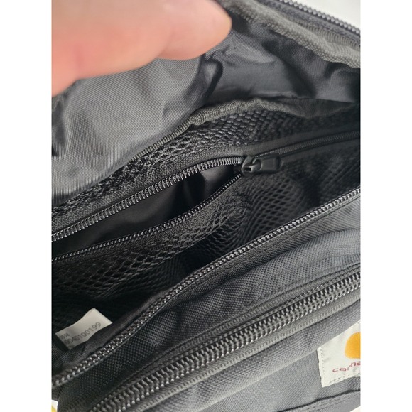 Carhartt Waist Pack CB0401 Black Rain Defender Water Repellent New With Tags - Picture 9 of 10